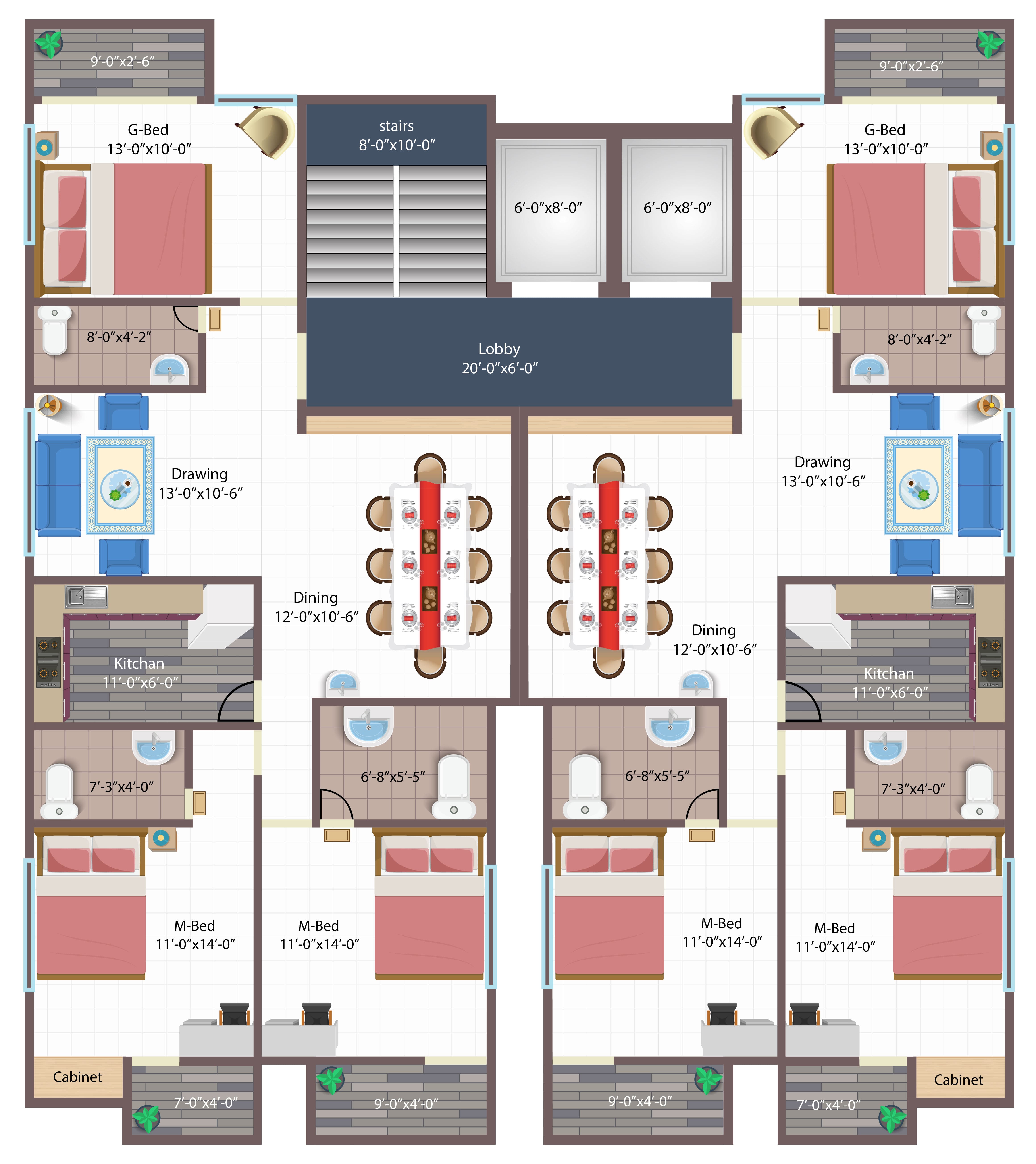 2 BHK Cozy